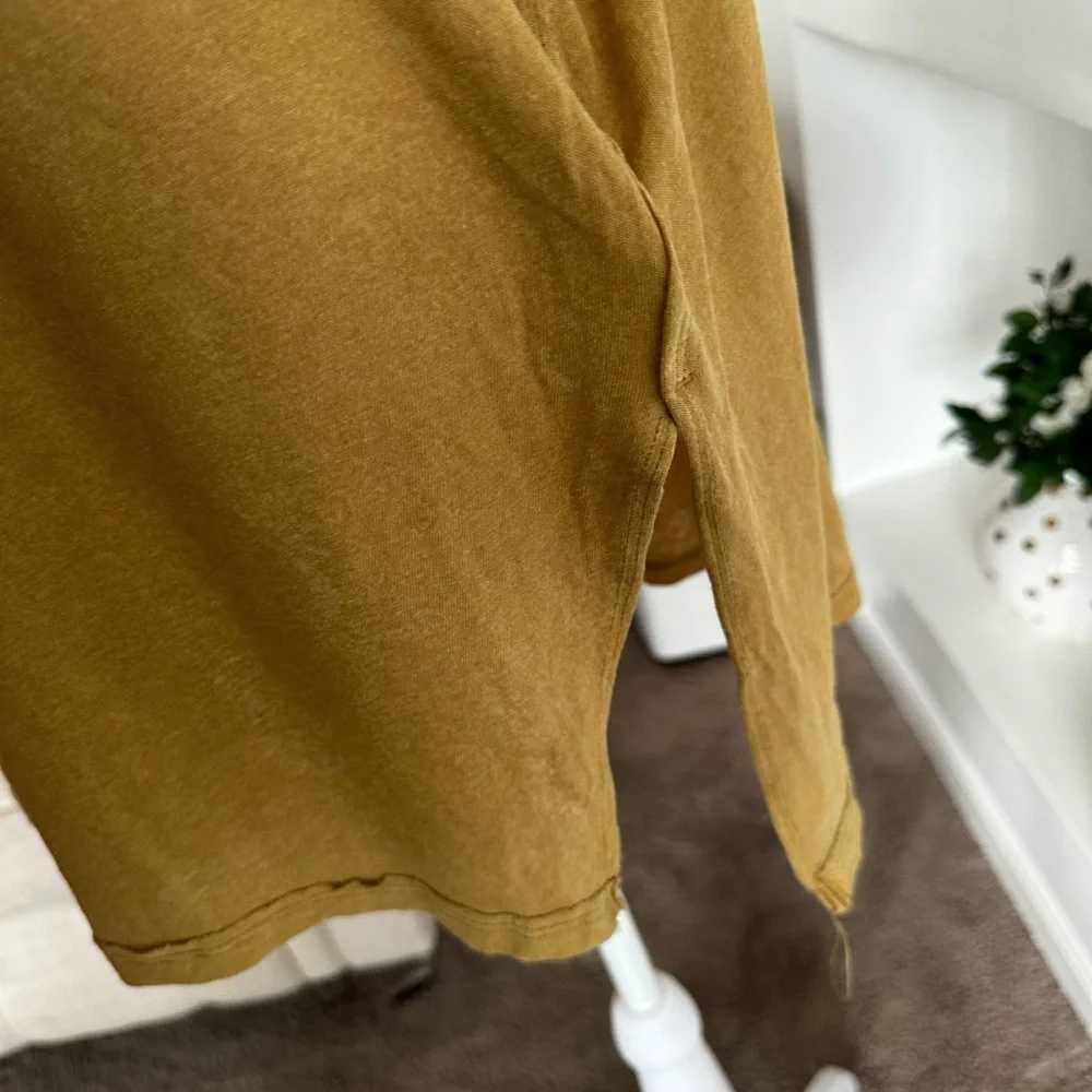 We The free Tan Lace-Up Tunic Top - Picture 3 of 10